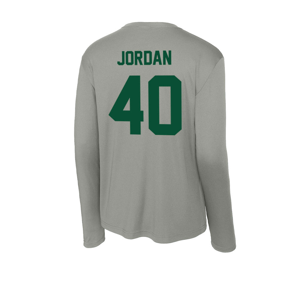 Baylor - NCAA Football : Kyler Jordan - Activewear Long Sleeve T-Shirt-1