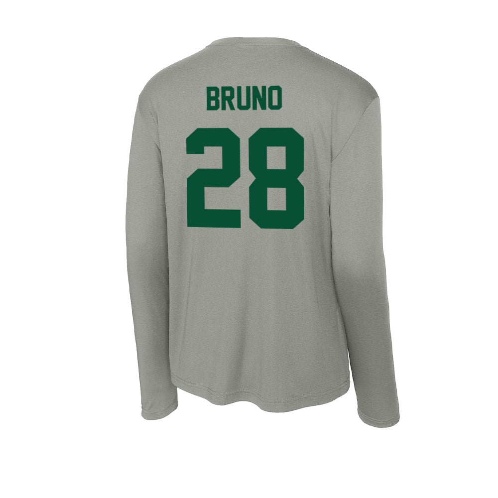 Baylor - NCAA Acrobatics & Tumbling : Carleigh Bruno - Activewear Long Sleeve T-Shirt-1