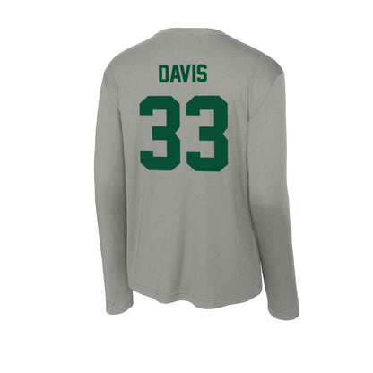 Baylor - NCAA Football : HD Davis - Activewear Long Sleeve T-Shirt-1