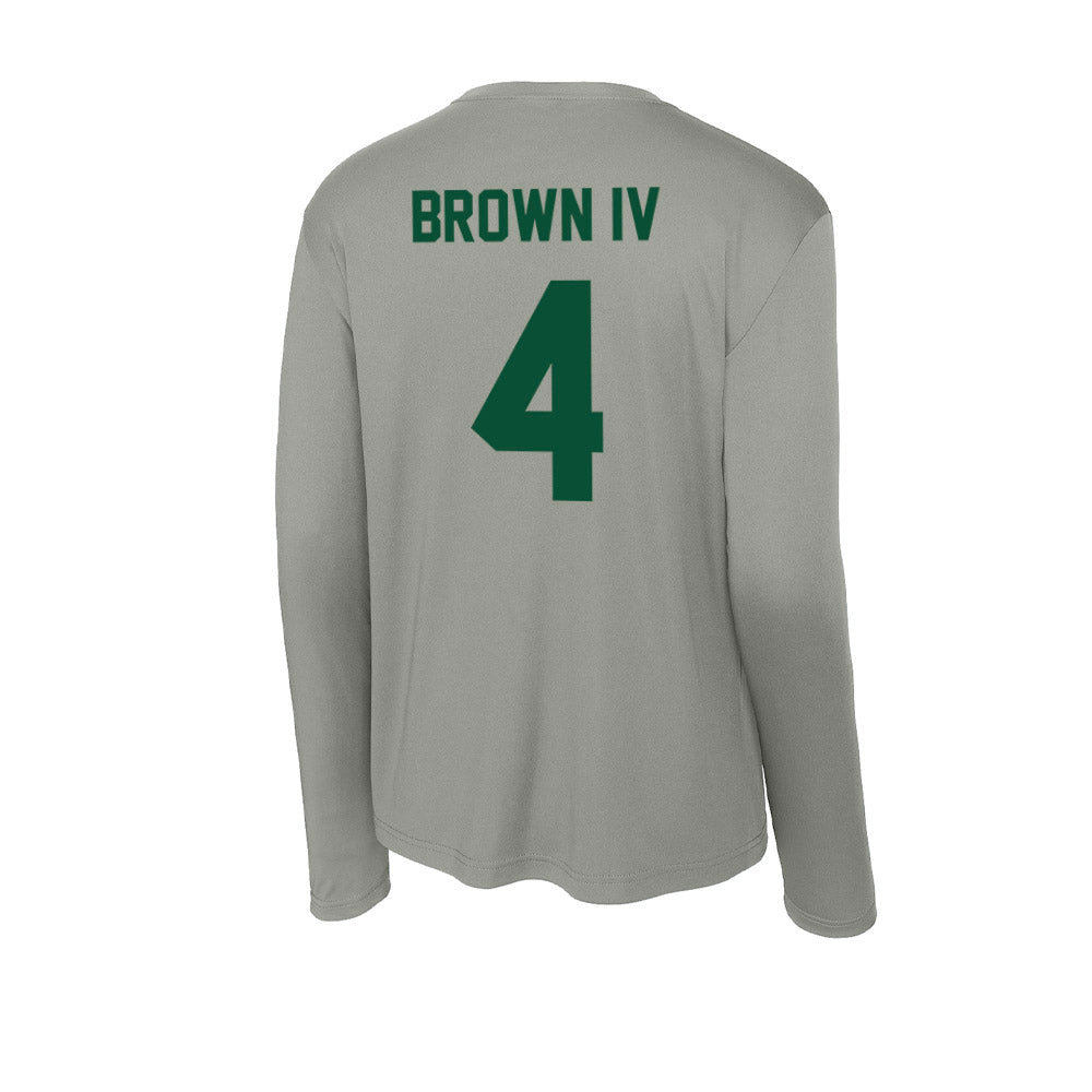 Baylor - NCAA Football : Louis Brown IV - Activewear Long Sleeve T-Shirt-1