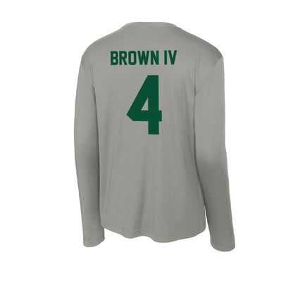 Baylor - NCAA Football : Louis Brown IV - Activewear Long Sleeve T-Shirt-1