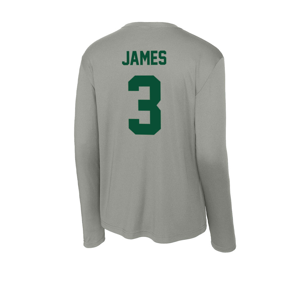Baylor - NCAA Women's Soccer : Bella James - Activewear Long Sleeve T-Shirt-1