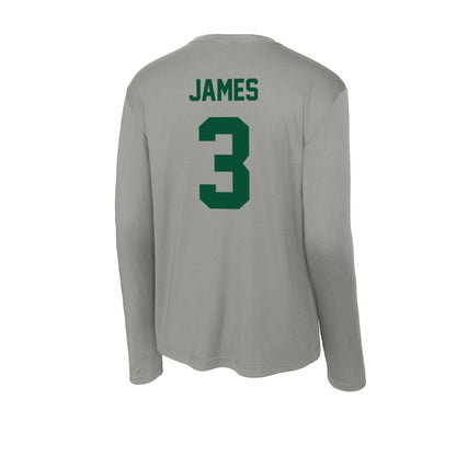 Baylor - NCAA Women's Soccer : Bella James - Activewear Long Sleeve T-Shirt-1