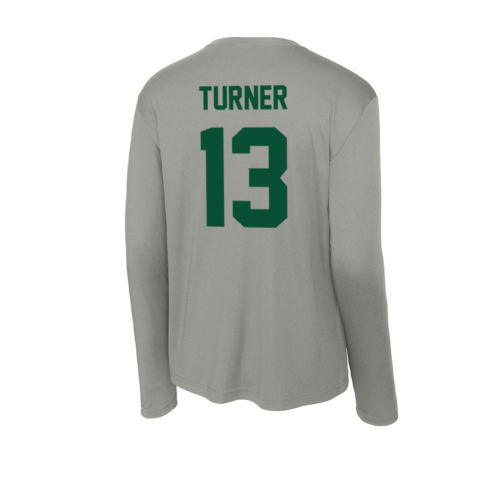 Baylor - NCAA Football : Devin Turner - Activewear Long Sleeve T-Shirt-1