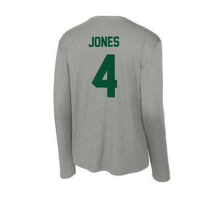 Baylor - NCAA Women's Basketball : Skylar Jones - Activewear Long Sleeve T-Shirt-1