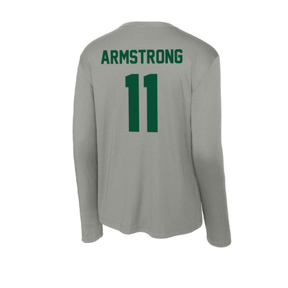 Baylor - NCAA Baseball : Tyce Armstrong - Activewear Long Sleeve T-Shirt-1