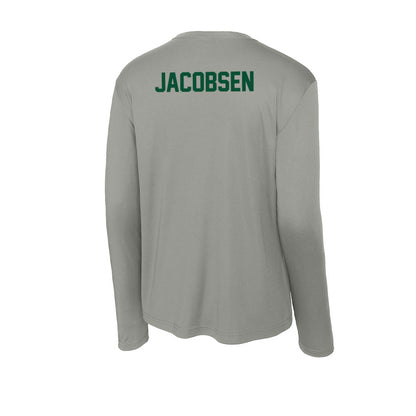 Baylor - NCAA Women's Track & Field : Eva Jacobsen - Activewear Long Sleeve T-Shirt-1