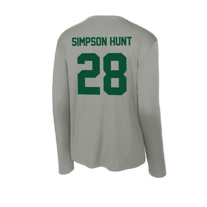 Baylor - NCAA Football : Calvin Simpson Hunt - Activewear Long Sleeve T-Shirt-1