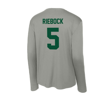 Baylor - NCAA Baseball : Pearson Riebock - Activewear Long Sleeve T-Shirt-1