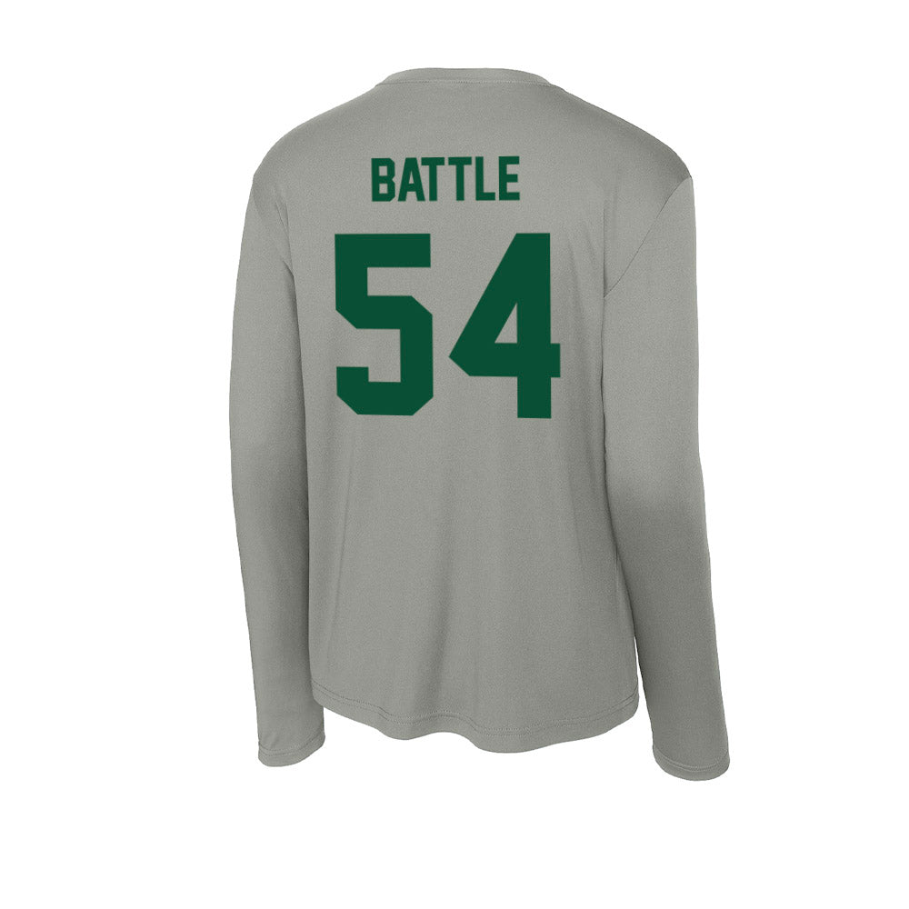 Baylor - NCAA Football : Jaelin Battle - Activewear Long Sleeve T-Shirt-1