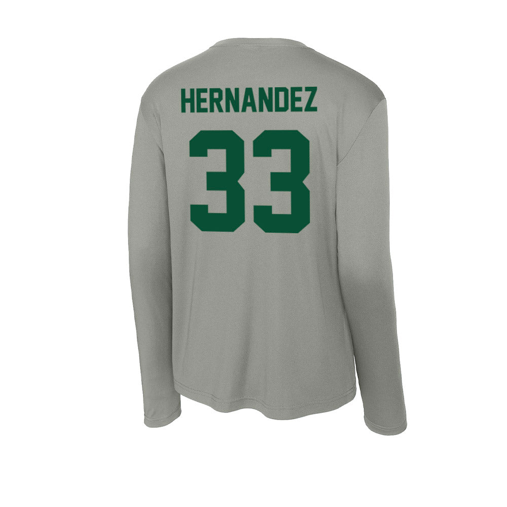 Baylor - NCAA Women's Volleyball : Jules Hernandez - Activewear Long Sleeve T-Shirt-1