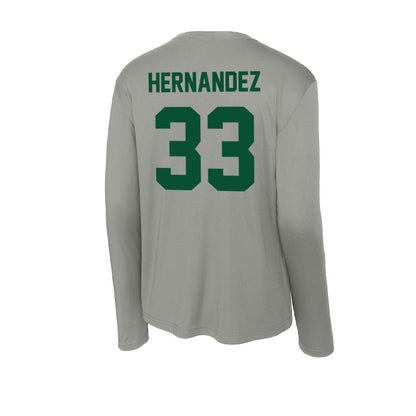 Baylor - NCAA Women's Volleyball : Jules Hernandez - Activewear Long Sleeve T-Shirt-1