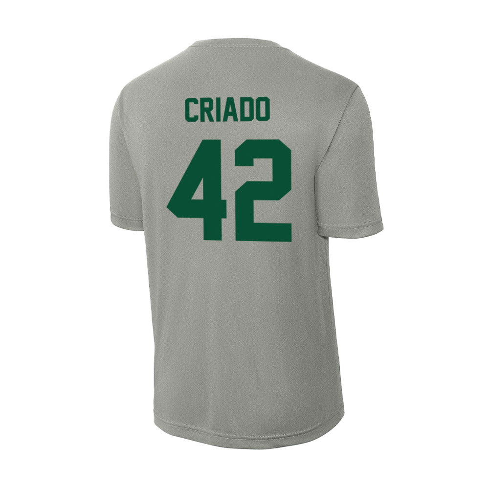 Baylor - NCAA Acrobatics & Tumbling : Sofia Criado - Activewear T-Shirt-1