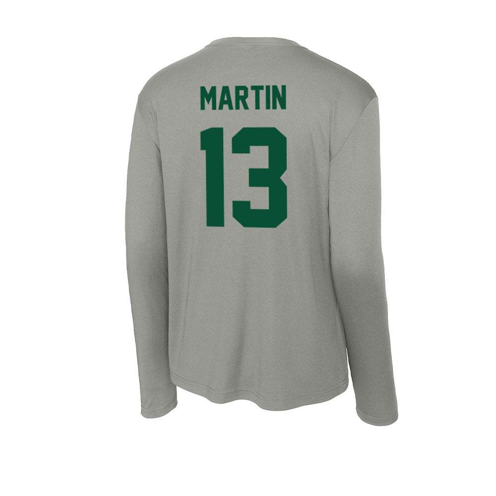 Baylor - NCAA Women's Soccer : Keira Martin - Activewear Long Sleeve T-Shirt-1