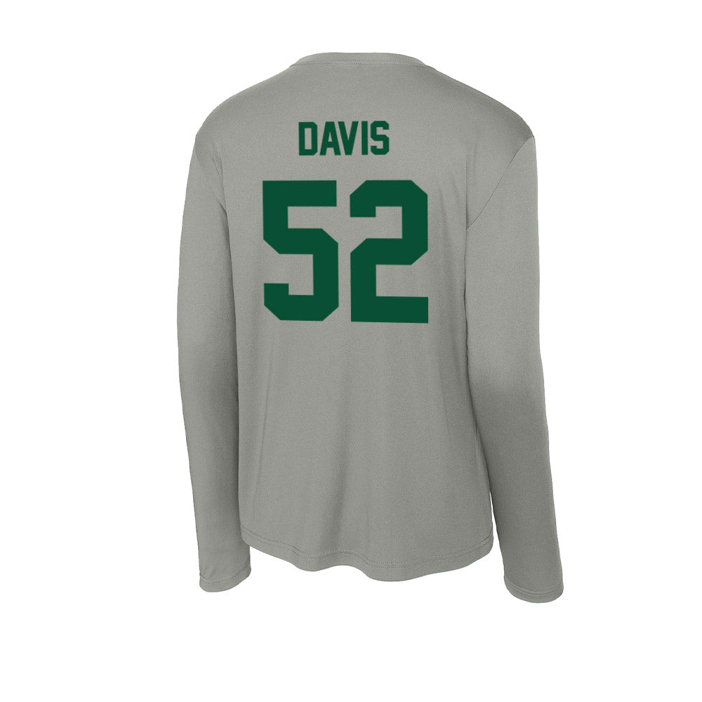 Baylor - NCAA Football : Ryan Davis - Activewear Long Sleeve T-Shirt-1
