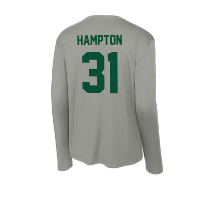 Baylor - NCAA Football : DeBraun Hampton - Activewear Long Sleeve T-Shirt-1