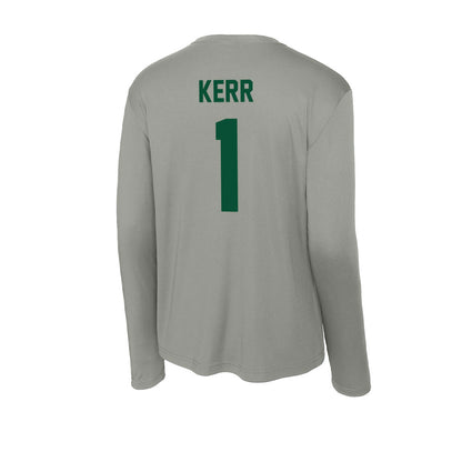 Baylor - NCAA Acrobatics & Tumbling : Sarah Kerr - Activewear Long Sleeve T-Shirt-1