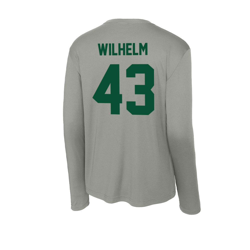 Baylor - NCAA Football : Brody Wilhelm - Activewear Long Sleeve T-Shirt-1