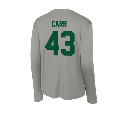 Baylor - NCAA Men's Basketball : Cameron Carr - Activewear Long Sleeve T-Shirt-1