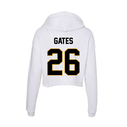 Missouri - NCAA Football : Jaxson Gates - Classic Shersey Women's Crop Fleece Hooded Sweatshirt-1