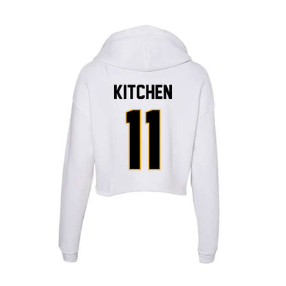 Missouri - NCAA Football : Langden Kitchen - Women's Crop Fleece Hoodie-1