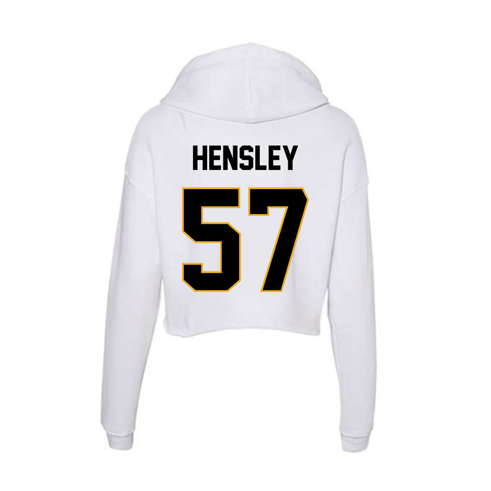 Missouri - NCAA Football : Mark Hensley - Classic Shersey Women's Crop Fleece Hooded Sweatshirt-1