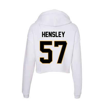 Missouri - NCAA Football : Mark Hensley - Classic Shersey Women's Crop Fleece Hooded Sweatshirt-1