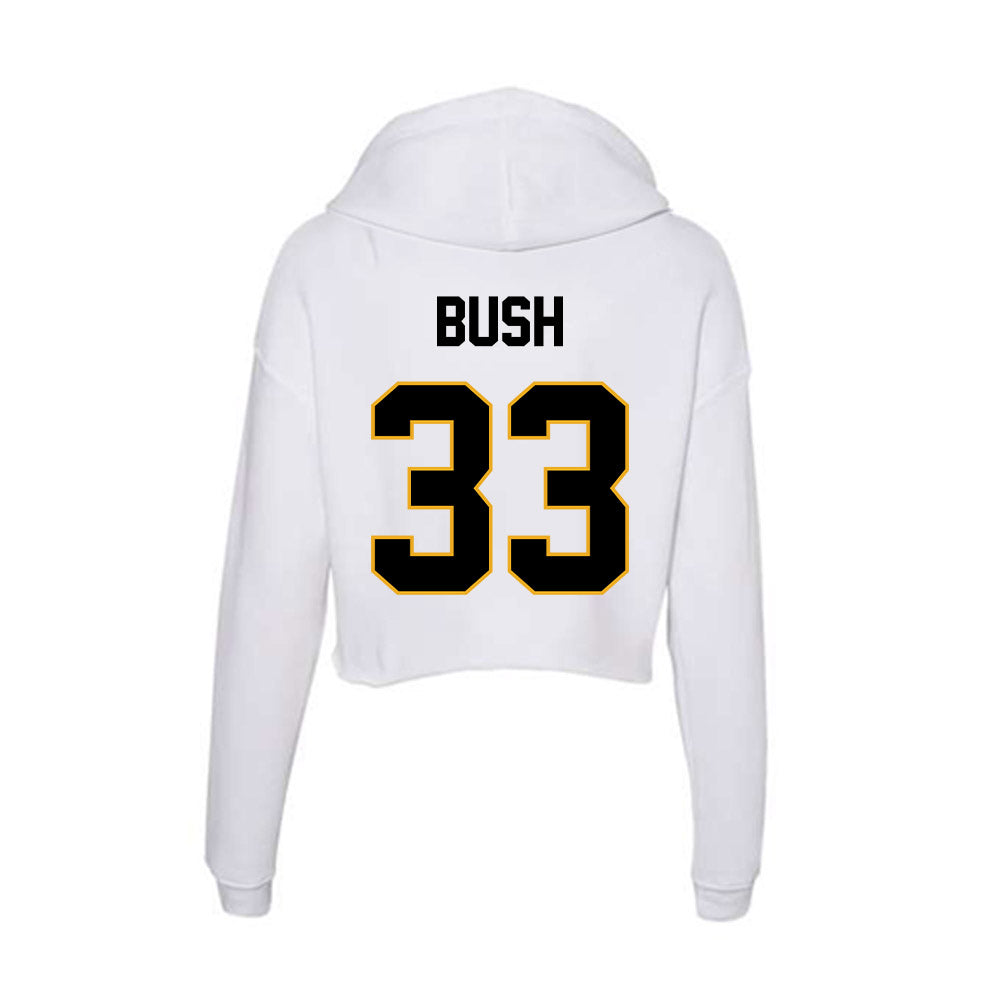 Missouri - NCAA Football : JJ Bush - Classic Shersey Women's Crop Fleece Hoodie-1