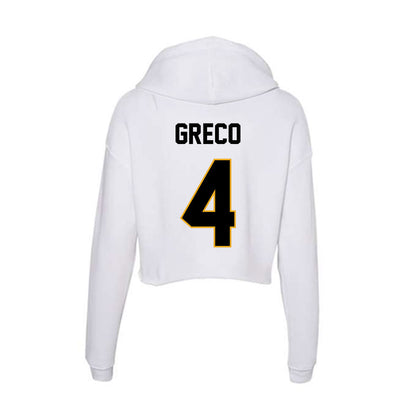 Missouri - NCAA Football : Trajen Greco - Classic Shersey Women's Crop Fleece Hooded Sweatshirt-1