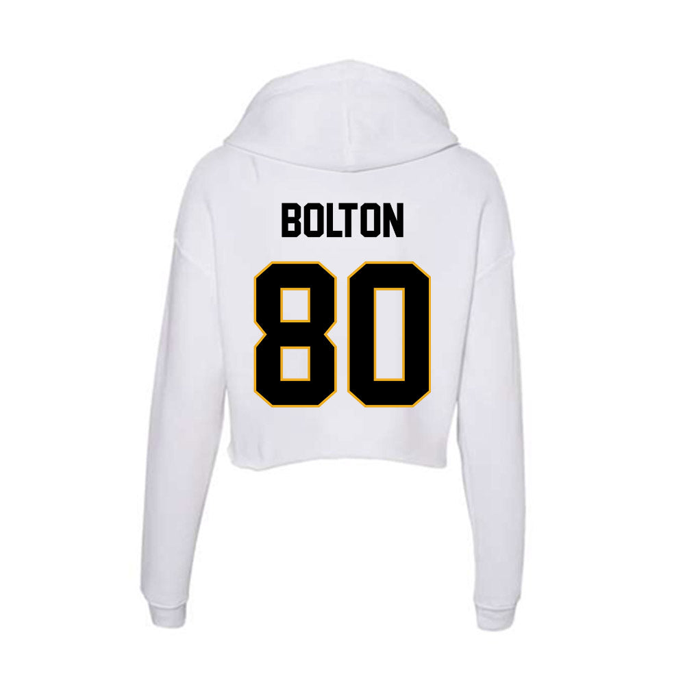Missouri - NCAA Football : Jayden Bolton - Women's Crop Fleece Hoodie-1