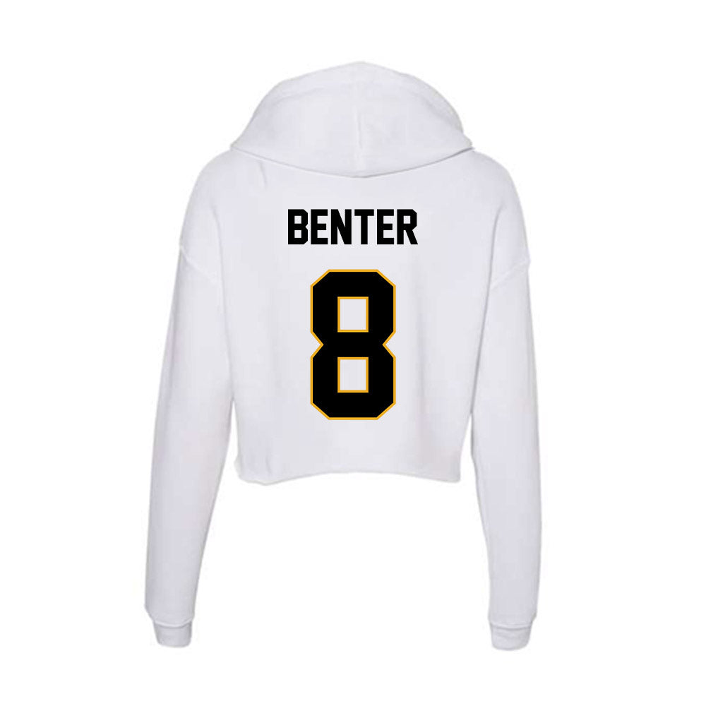 Missouri - NCAA Wrestling : Hank Benter - Women's Crop Fleece Hoodie-1