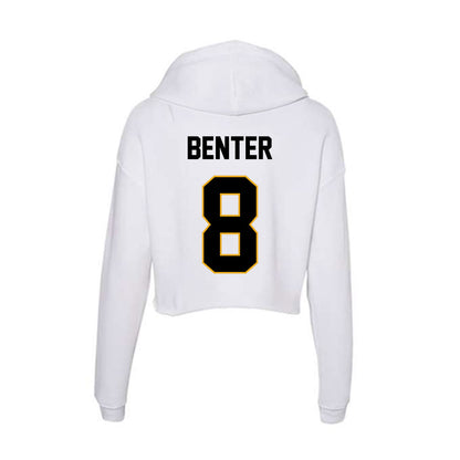 Missouri - NCAA Wrestling : Hank Benter - Women's Crop Fleece Hoodie-1