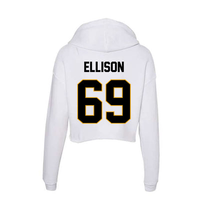 Missouri - NCAA Football : Braylon Ellison - Classic Shersey Women's Crop Fleece Hoodie-1