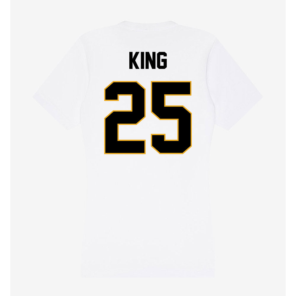Missouri - NCAA Football : Jason King - Classic Shersey Women's V-Neck T-Shirt-1