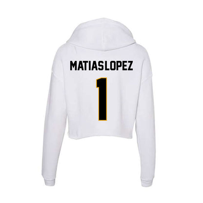 Missouri - NCAA Women's Volleyball : Zoey Matias-Lopez - Classic Shersey Women's Crop Fleece Hooded Sweatshirt-1