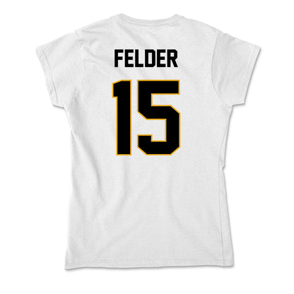 Missouri - NCAA Women's Volleyball : Paige Felder - Soft Style Women’s T-Shirt-1