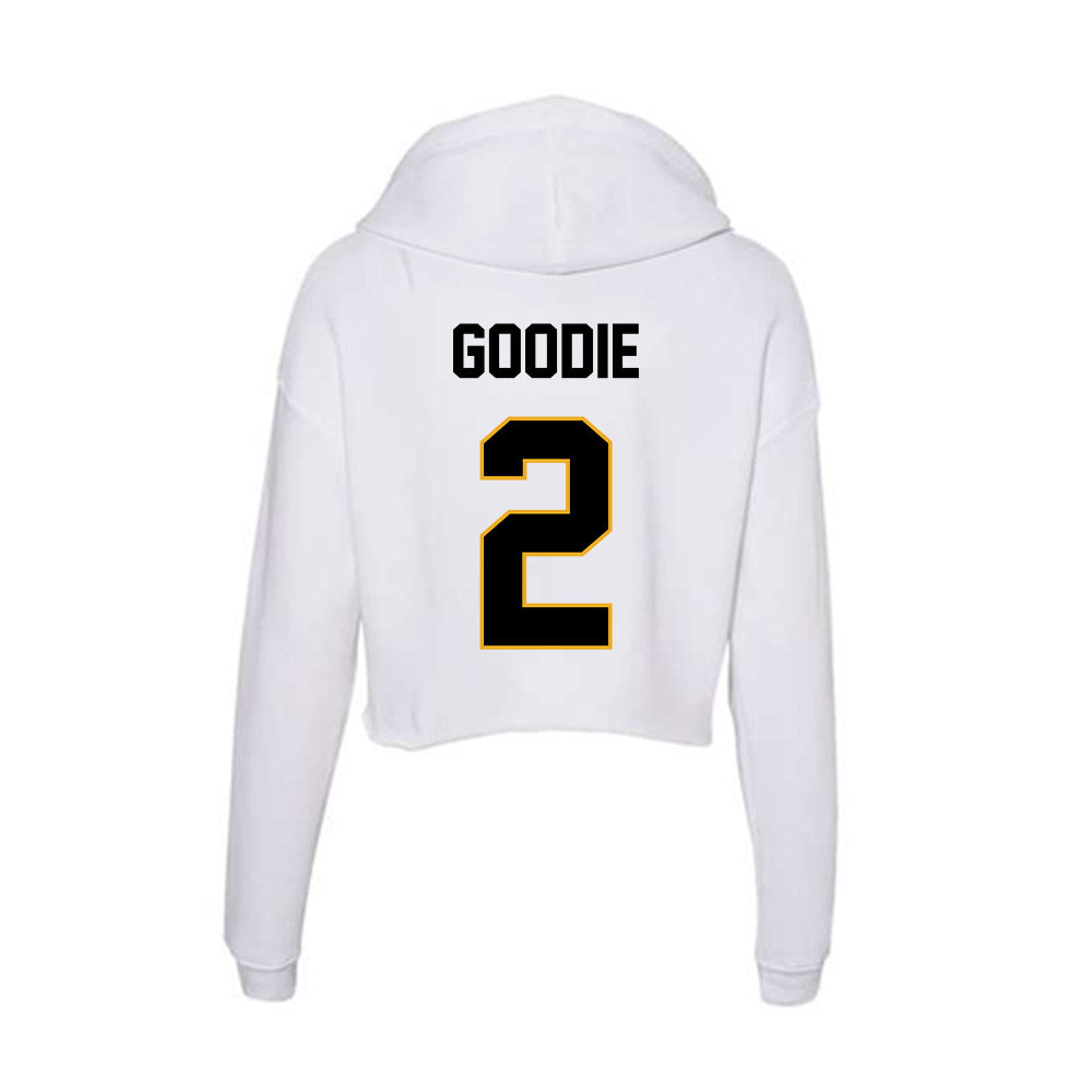 Missouri - NCAA Football : Caleb Goodie - Classic Shersey Women's Crop Fleece Hoodie-1