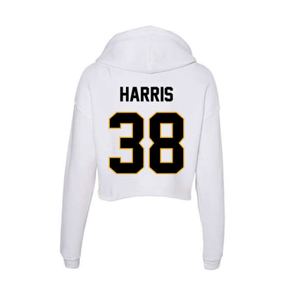Missouri - NCAA Football : Keenan Harris - Classic Shersey Women's Crop Fleece Hooded Sweatshirt-1