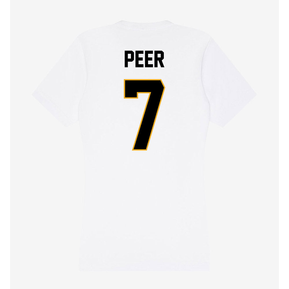 Missouri - NCAA Baseball : Kaden Peer - Women's V-Neck T-Shirt-1