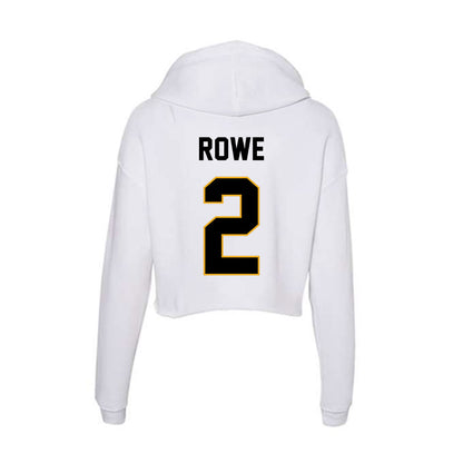 Missouri - NCAA Men's Basketball : Aaron Rowe - Classic Shersey Women's Crop Fleece Hooded Sweatshirt-1