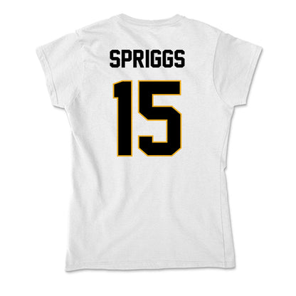 Missouri - NCAA Women's Soccer : shania spriggs - Soft Style Women’s T-Shirt-1