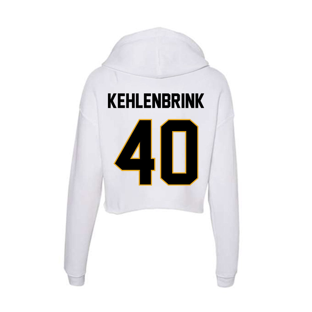 Missouri - NCAA Baseball : Brady Kehlenbrink - Women's Crop Fleece Hoodie-1