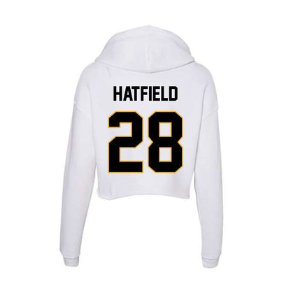 Missouri - NCAA Football : Preston Hatfield - Classic Shersey Women's Crop Fleece Hooded Sweatshirt-1
