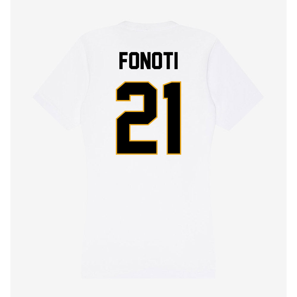 Missouri - NCAA Football : Malae Fonoti - Classic Shersey Women's V-Neck T-Shirt-1