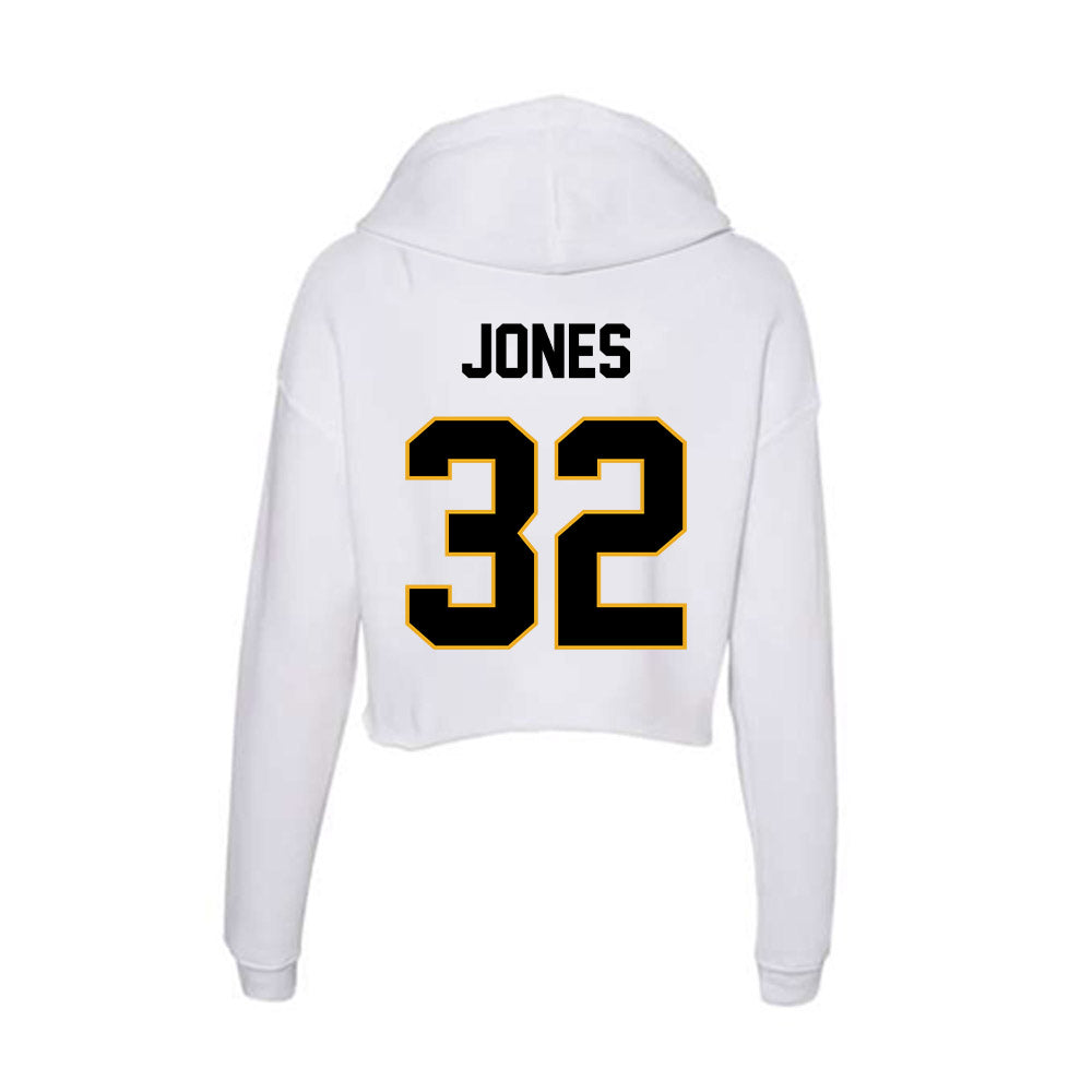 Missouri - NCAA Football : Brody Jones - Classic Shersey Women's Crop Fleece Hooded Sweatshirt-1