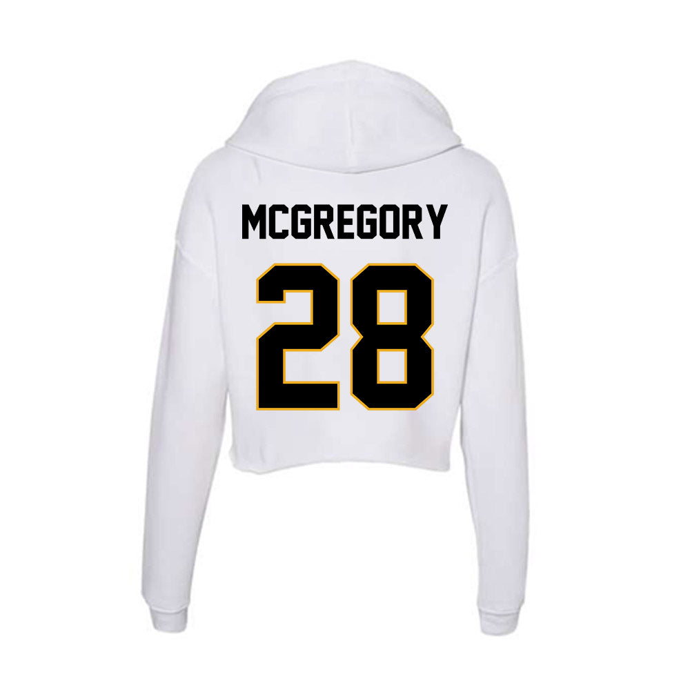 Missouri - NCAA Football : Jayden Mcgregory - Classic Shersey Women's Crop Fleece Hoodie-1