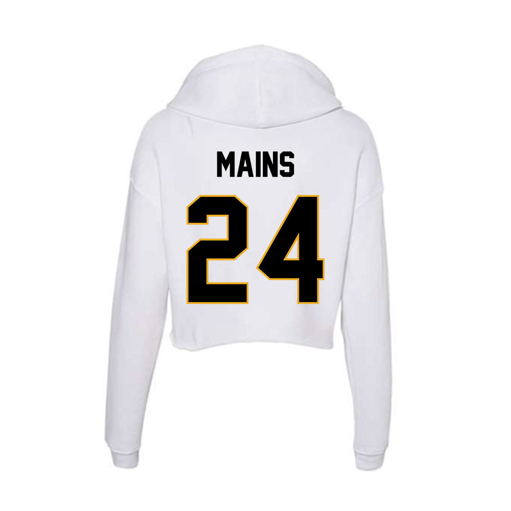 Missouri - NCAA Women's Basketball : Sydney Mains - Classic Shersey Women's Crop Fleece Hoodie-1