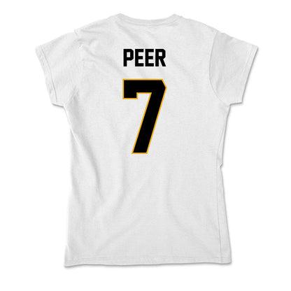 Missouri - NCAA Baseball : Kaden Peer - Soft Style Women’s T-Shirt-1