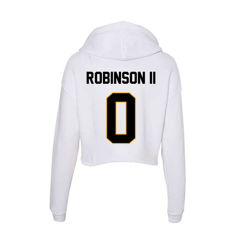Missouri - NCAA Men's Basketball : Anthony Robinson II - Classic Shersey Women's Crop Fleece Hoodie-1