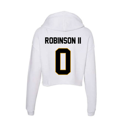 Missouri - NCAA Men's Basketball : Anthony Robinson II - Classic Shersey Women's Crop Fleece Hoodie-1